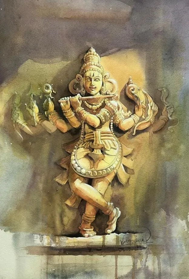 Shri Krishna (Badami)